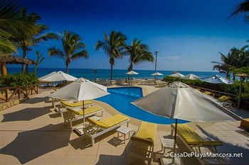 View of the Casa De Playa in Mancora