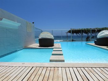 View of the Hotel Del Mar in Mancora