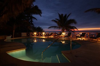 View of the Mancora Beach Bungalows in Mancora
