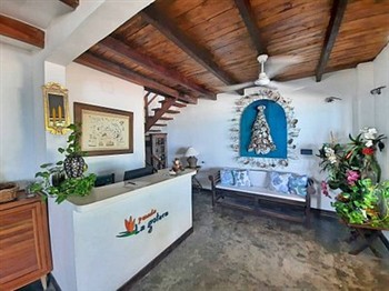 View of the Posada La Gotera in Los Roques