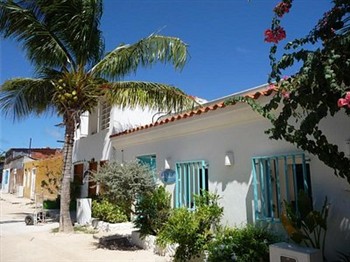 View of the Posada La Rosaleda in Los Roques