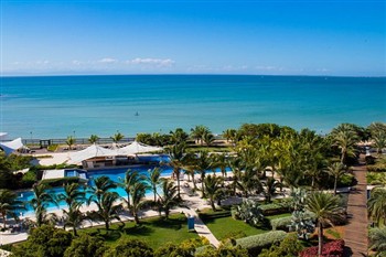 View of the Wyndham Concorde in Margarita Island