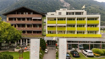 View of the Stella Hotel in Interlaken