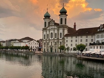 View of the Boutique Hotel KARL in Lucerne