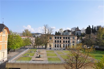 View of the Hotel Alpha in Lucerne