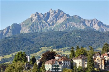View of the Hotel Anker in Lucerne