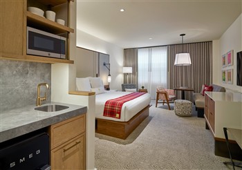View of the Limelight Hotel in Aspen