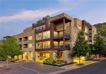 View of the The Little Nell in Aspen