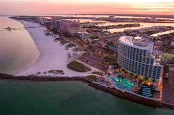 View of the Opal Sands Resort in Clearwater