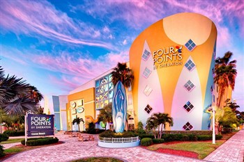View of the Four Points by Sheraton in Cocoa Beach