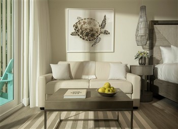 View of the Bungalows Key Largo in Florida Keys