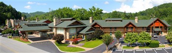 View of the Greystone Lodge in Gatlinburg