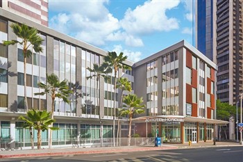 View of the AC Hotel Honolulu in Hawaii