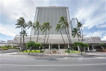 View of the Ala Moana Honolulu in Hawaii