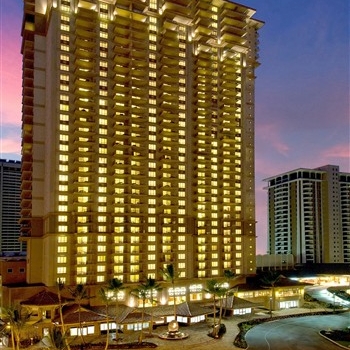 View of the Hilton Grand Club Waikikian in Hawaii