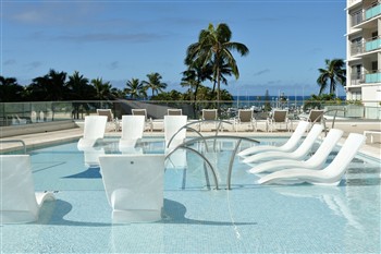 View of the Ilikai Hotel in Hawaii