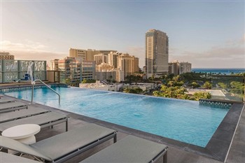 View of the Marriott Club Waikiki in Hawaii