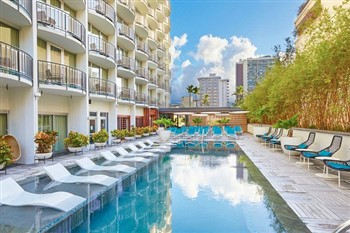 View of the The Laylow Waikiki in Hawaii