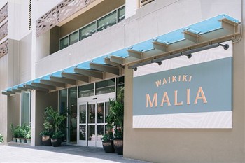 View of the Waikiki Malia in Hawaii