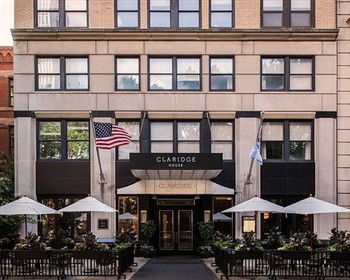 View of the Claridge House by Hilton in Chicago