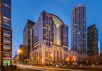 View of the Embassy Suites Magnificent Mile in Chicago