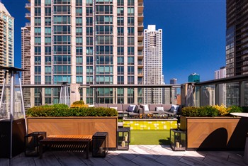 View of the Eurostars Magnificent Mile in Chicago