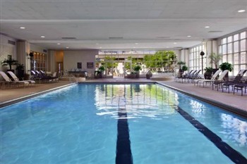 View of the Hilton Central in Chicago