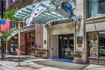 View of the Hotel Blake in Chicago