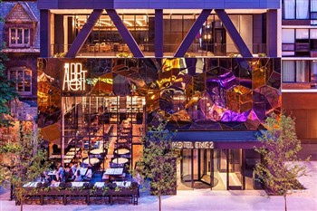 View of the Hotel EMC2 in Chicago