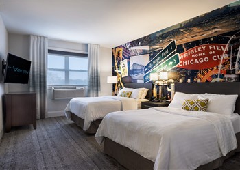 View of the Hotel Versey in Chicago