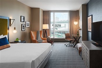 View of the Hotel Zachary in Chicago
