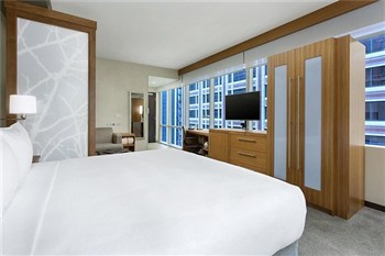 View of the Hyatt Place Downtown in Chicago