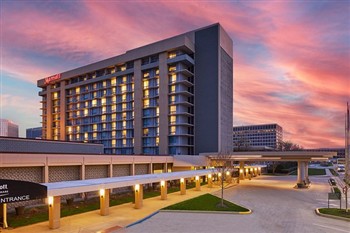 View of the Marriott O'hare in Chicago