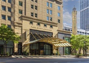 View of the Park Hyatt in Chicago