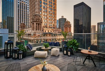 View of the Sports Illustrated Resorts in Chicago