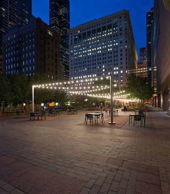 View of the The Buckingham Hotel in Chicago