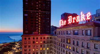 View of the The Drake in Chicago
