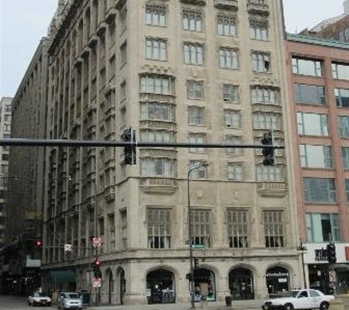 View of the University Club of Chicago in Chicago