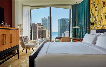 View of the Viceroy Hotel in Chicago