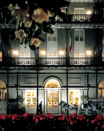 View of the Omni Royal Orleans in Louisiana