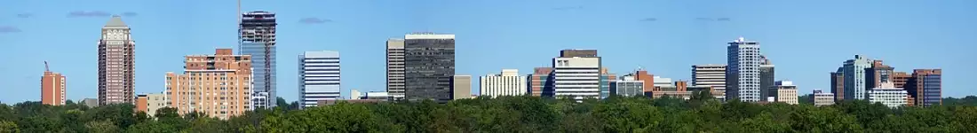 Panorama image of Missouri skyline