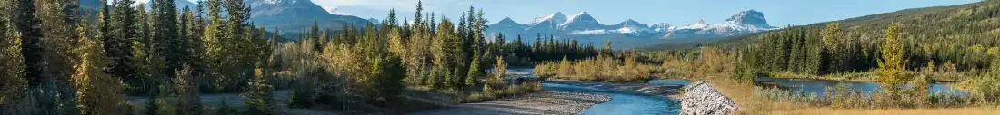 Panorama image of Montana in USA