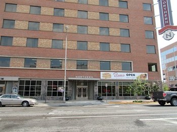View of the Northern Hotel in Montana