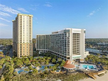 View of the Hilton Resort in Myrtle Beach