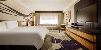 View of the Nobu Hotel Las Vegas in Nevada