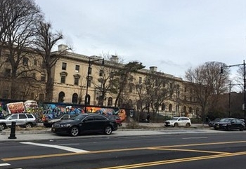 View of the Andrew Freedman House in Bronx