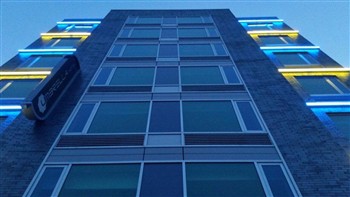 View of the Umbrella Hotel in Bronx