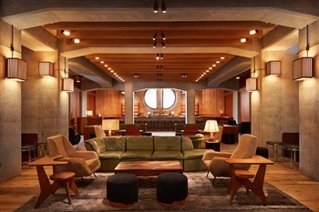 View of the Ace Hotel in Brooklyn