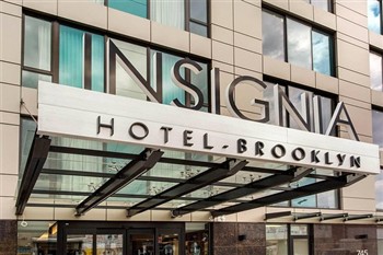 View of the Insignia Hotel in Brooklyn