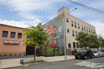 View of the NY Moore Hostel in Brooklyn